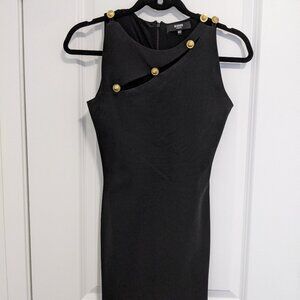 Versace Versus Black Cocktail Sexy Dress